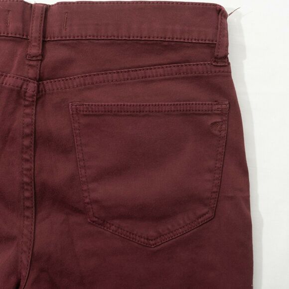 Madewell Maroon 5 Pocket Skinny Jeans Size 28 - Picture 7 of 12